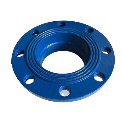 ASTM ارتفاع درجة الحرارة المصبوب شفة شفة حديد الدكتايل للانضمام إلى خطوط الأنابيب