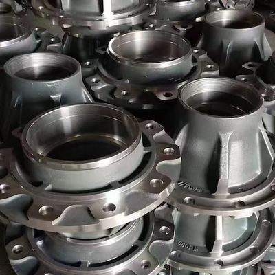 OEM محور عجلة التصنيع CNC حصص الصب الحديدي شاحنة ثقيلة الصب الرمال
